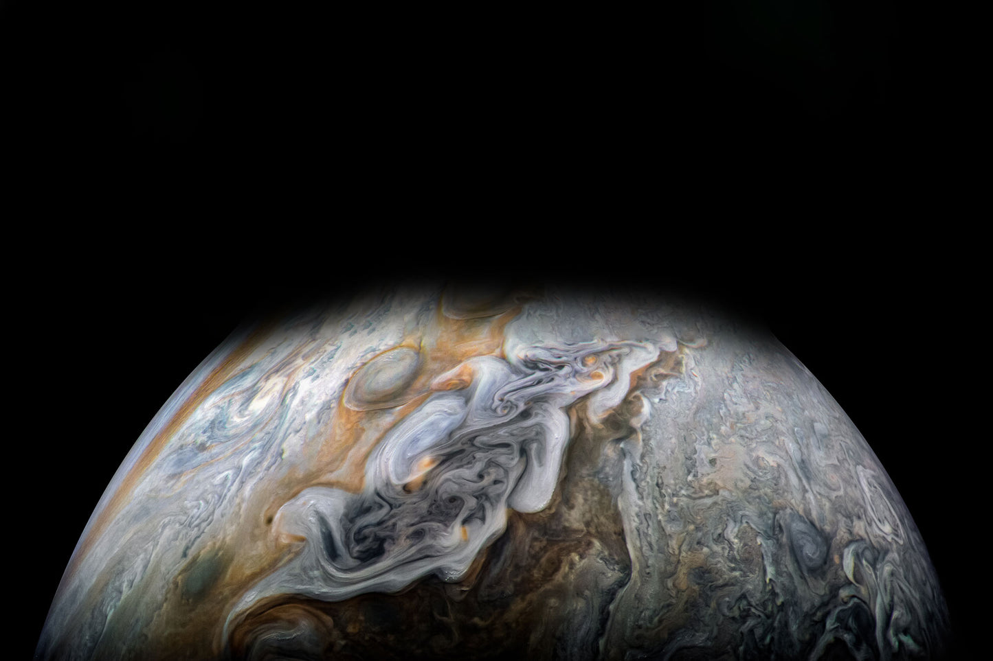 Dark and Stormy Jupiter